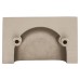Alexander & Wilks Quantock Cabinet Cup Handle - 40mm Centres - Satin Nickel