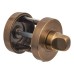 Jigtech Bathroom Turn & Release - 52mm Diameter - Antique Brass