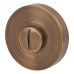 Jigtech Bathroom Turn & Release - 52mm Diameter - Antique Brass