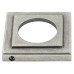 From The Anvil Pewter Door Handles on Square Rose - Avon Range 
