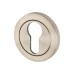 Steelworx Escutcheon - 52mm Diameter - Euro - Satin Stainless Steel