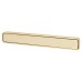 Exel Frome Rectangular Flush Cabinet Pull Handle - 164 x 24mm - Satin Brass