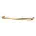 Exel 9mm D-Bar Cabinet Pull Handle - 96mm Centres - Polished Brass