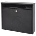 Burg Wachter Elegance Mailbox - 362 x 310 112mm - Black