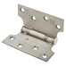 Enduro Max Parliament Hinge - 102 x 50 x 102 x 3mm - Satin Stainless Steel - Pair