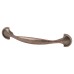 Exel Raven 24mm D-Bar Cabinet Pull Handle - 96mm Centres - Antique Copper