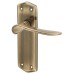 Exel Rome Latch Door Handle Kit - Antique Brass