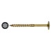 Reisser Timber Connector Torx Wafer Head Wood Screws - 8.0 x 200mm - Nano Bronze - Pack of 25