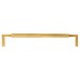 Hampstead Lines 25mm D-Bar Door Pull Handle - Bolt Fix - 450mm Centres - PVD Satin Brass