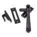 From The Anvil Avon Locking Mortice & Hook Plate Window Fastener - Reversible - Black