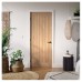 LPD Belize 5 Panel Unfinished Solid Internal Door - 1981 x 838 x 35mm - Oak