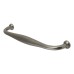 Crofts & Assinder Ludlow 17mm D-Bar Cabinet Pull Handle - 192mm Centres - Lacquered Iron
