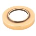 From The Anvil Polished Bronze Door Handles on Round Screw On Rose - Newbury Range 
