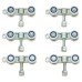 Barrier Loft 2.0 Bi-Passing Sliding Door Fittings Pack - 3 Door - 100kg Max Door Weight