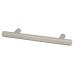 Exel 12mm T-Bar Cabinet Pull Handle - 96mm Centres - Satin Stainless Steel