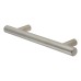 Exel 12mm T-Bar Cabinet Pull Handle - 96mm Centres - Satin Stainless Steel