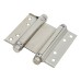 Double Action Self Closing Spring Hinge - 102mm Length - Polished Stainless Steel - Pair