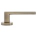 Exel Antique Brass Door Handles on Round Rose - Zara Range 