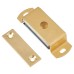 Exel Magnetic Catch - 60 x 21 x 12mm - 6.kg Pull - Polished Brass