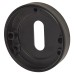 Exel Escutcheon - 52mm Diameter - Keyhole - Matt Black