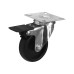 Coldene Castor - 2 x Swivel 2 x Swivel Braked - 165kg Max Weight - 75mm Diameter - Black - Pack of 4