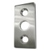 Keep Plate for Glass Doors - To Suit Timber Frame