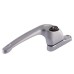 ERA uPVC/Timber Maxim Espagnolette Locking Multipoint Window Handle - Left Hand - Satin Chrome