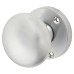 Exel Round Mortice Door Knob Kit - 60mm Rose Diameter - Satin Chrome