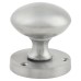 Exel Round Mortice Door Knob Kit - 60mm Rose Diameter - Satin Chrome