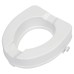 Croydex Carragh Standard Close Raised Toilet Seat - White