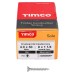 TIMCO Solo Chippy Pozi Countersunk Wood Screws - 4.0 x 30mm - Zinc Plated - Pack of 200