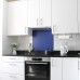 Exel Aluminium Kitchen Splashback - 600 x 750mm - Matt Ultra Marine Blue
