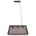 BHS Mesh Industrial 3 Light Ceiling Pendant - Antique Bronze Fittings and Mesh Caged Shade