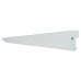 Exel Twin Slot Shelf Bracket - 220mm Length - White