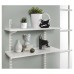 Exel Twin Slot Shelf Bracket - 220mm Length - White