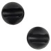 Exel Hairpin Leg Floor Protectors - 30mm Diameter - Black - Pair