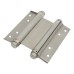 Double Action Self Closing Spring Hinge - 153mm Length - Satin Stainless Steel - Pair