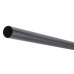 Rothley 19mm Round Steel Hanging Rail Tube - 1829mm Length - Black