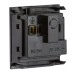 Knightsbridge 5A 1 Gang Unswitched Round Pin Socket - Black