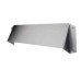 Exel Security Hood - 300 x 89mm - Satin Aluminium 
