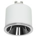 Forum Inlight Anti-Glare 4.8W GU10 LED Dimmable Spotlight Lamp - 4000K Cool White - Polished Chrome