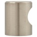 Exel Solid Turned Cylinder Cabinet Knob - 25mm Diameter - Satin Stainless Steel
