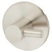 Jigtech Schema Orka Bathroom Turn & Release - 53mm Diameter - Satin Stainless Steel