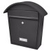 Burg Wachter Classic Postbox - 363 x 370 x 134mm - Black