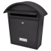 Burg Wachter Classic Postbox - 363 x 370 x 134mm - Black