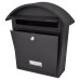 Burg Wachter Classic Postbox - 363 x 370 x 134mm - Black