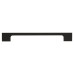 Exel Bibury 8mm Slim D-Bar Cabinet Pull Handle - 224mm Centres - Matt Black