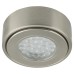 Forum Culina Laghetto 1.5W LED Round Cabinet Downlight - IP44 - 3000K Warm White - Satin Nickel