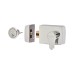 Arrone AR850 Roller Bolt Deadlocking Nightlatch - 60mm Backset - Polished Chrome Case/Cylinder
