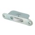 Exel Radius Axle Sash Window Pulley - 44mm Curved Nylon Wheel - Silver